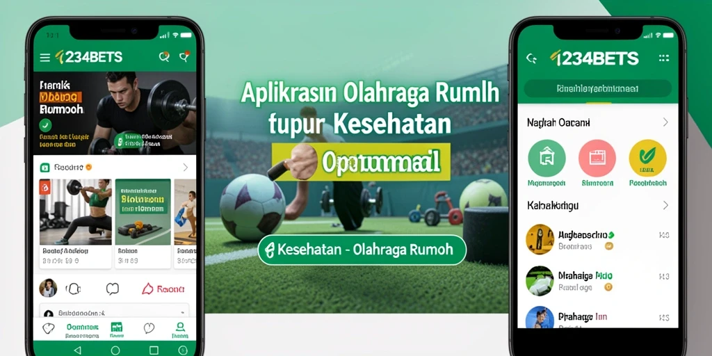 Antarmuka pengguna 1234BETS yang intuitif untuk olahraga rumah.