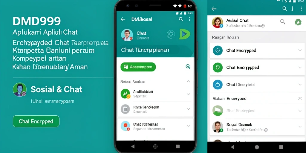 Antarmuka utama DMD999 yang sederhana dan fungsional.
