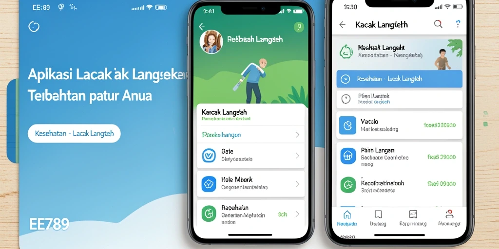 Antarmuka aplikasi EE789 yang menarik dan informatif.