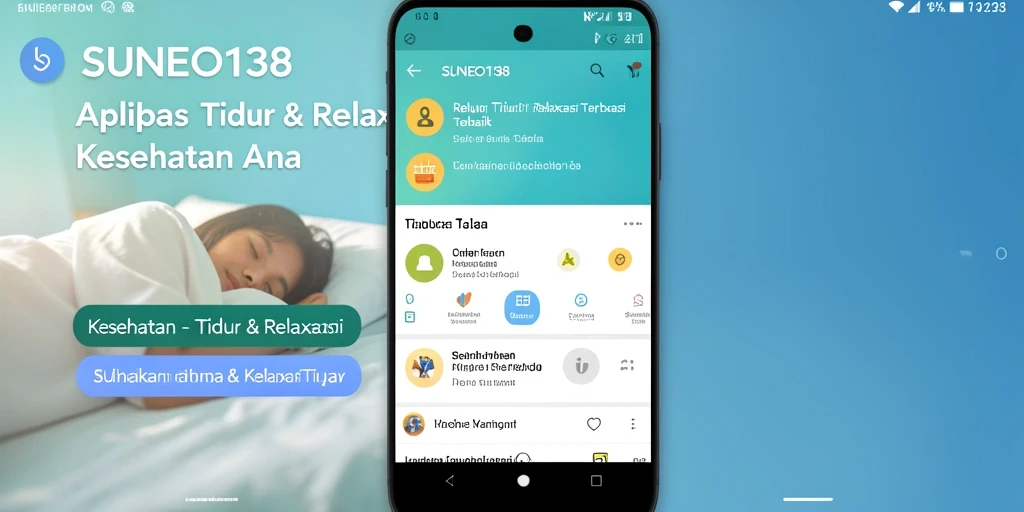 Tampilan antarmuka pengguna SUNEO138 yang menenangkan dan intuitif.